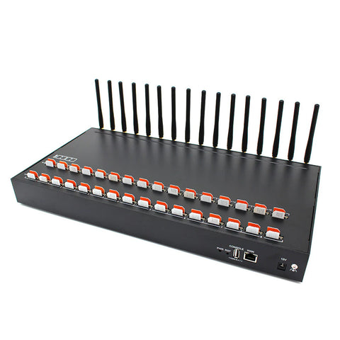 16 Ports 64 SIMs SMS Gateway