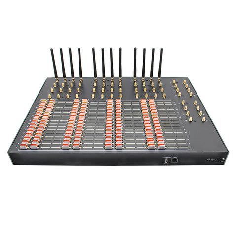 64 Ports 256 SIMs SMS Gateway